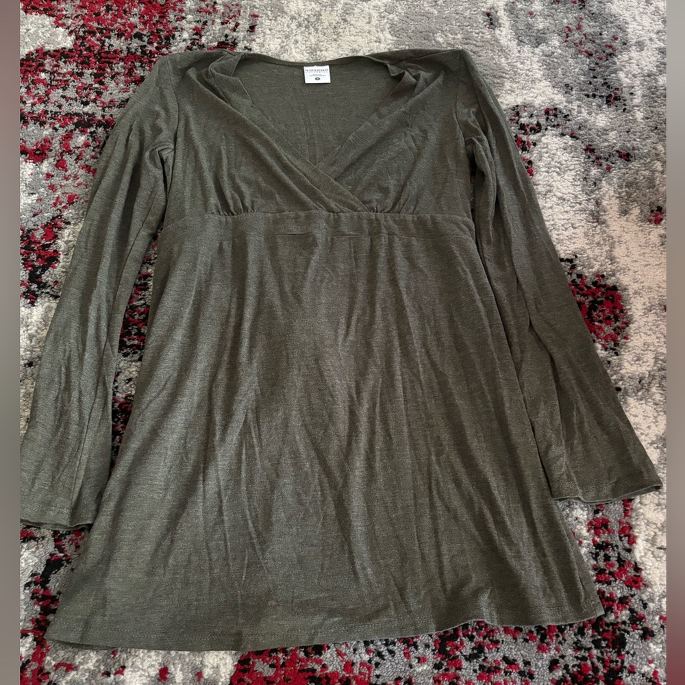 Motherhood Maternity brand long-sleeved shirt - size S.